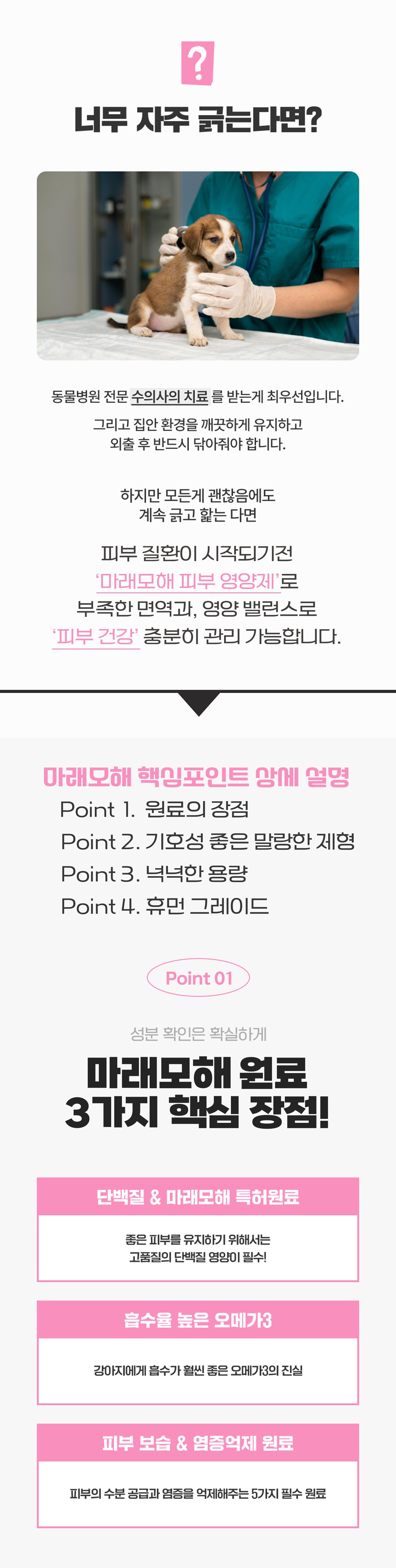 마래모해 강아지 피부 영양제 130g 상세 이미지 8